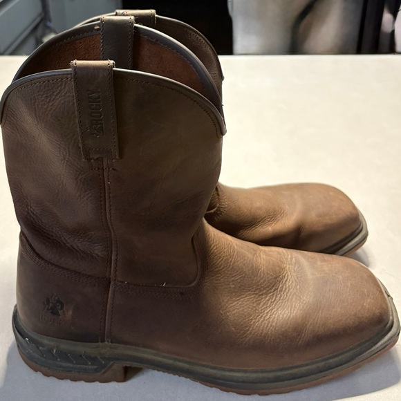 Rocky Dark Brown Men's Boots - Picture 3 of 6